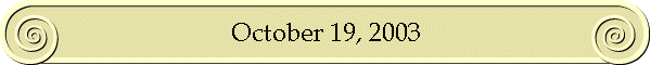 October 19, 2003